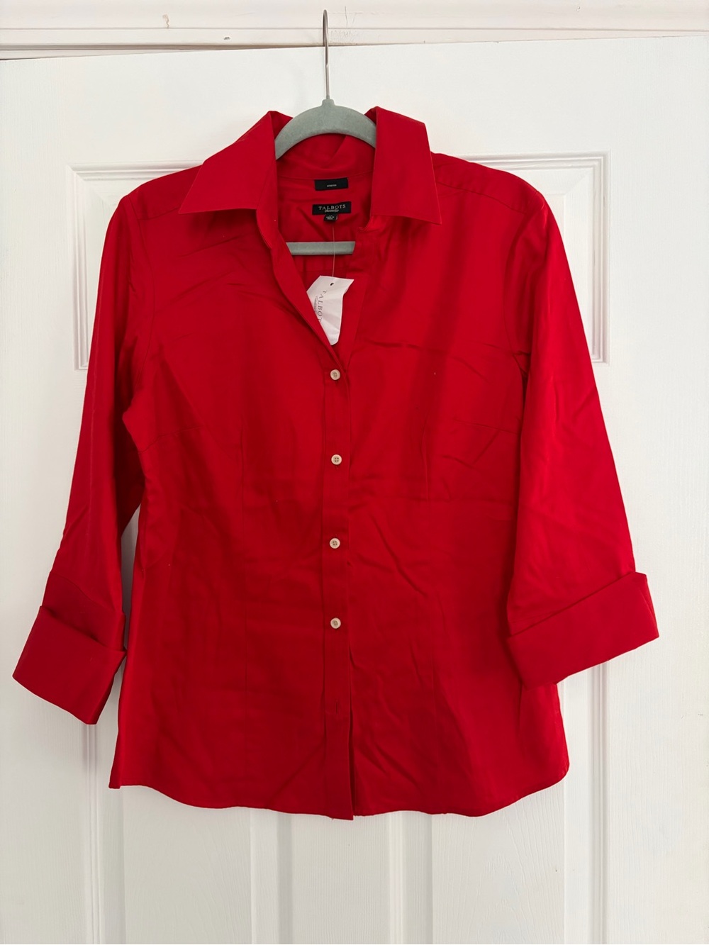 NWOT Talbots Button Down Blouse